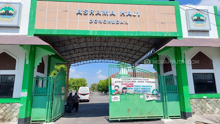 RS Darurat COVID-19 Asrama Haji Donohudan (AHD) di Kecamatan Ngemplak, Kabupaten Boyolali, Jawa Tengah. (MP/Ismail)