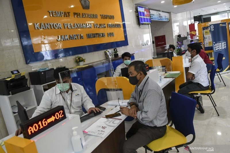 Layanan pajak. (Foto: Antara)