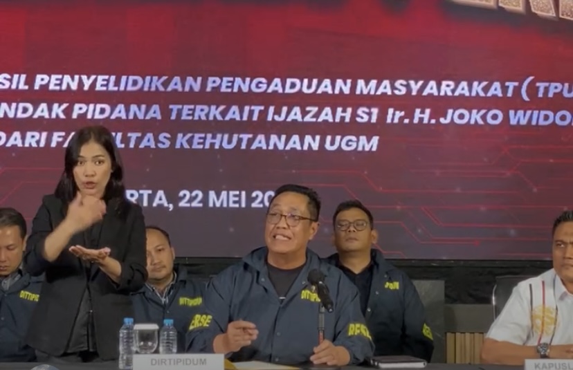 Bareskrim Polri Pastikan Jokowi Lulusan Fakultas Kehutanan UGM, Sudah Lakukan Uji Labfor