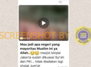 [HOAKS atau FAKTA]: Masjid Istiqlal Tak Gelar Salat Jumat akibat Dikuasai PKI