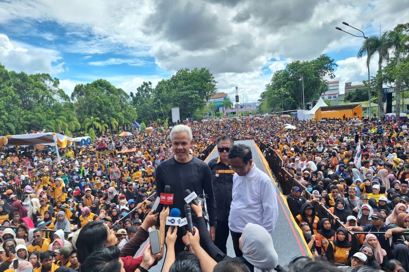 Ganjar-Mahfud Kampanye Perdana di Aceh dan Papua