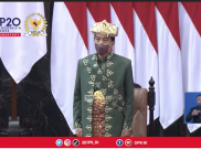 Jokowi Pakai Baju Adat Bangka Belitung saat Hadiri Sidang Tahunan MPR 2022