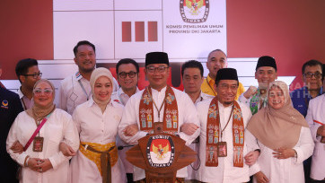 Ridwan Kamil & Suswono Resmi Mendaftar Pilkada DKI Jakarta 2024