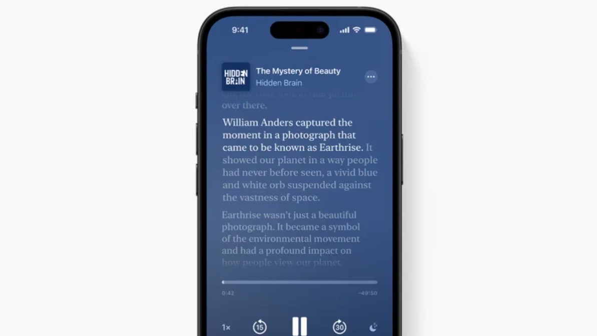 Apple Podcasts Bisa Hasilkan Transkrip di iOS 17.4
