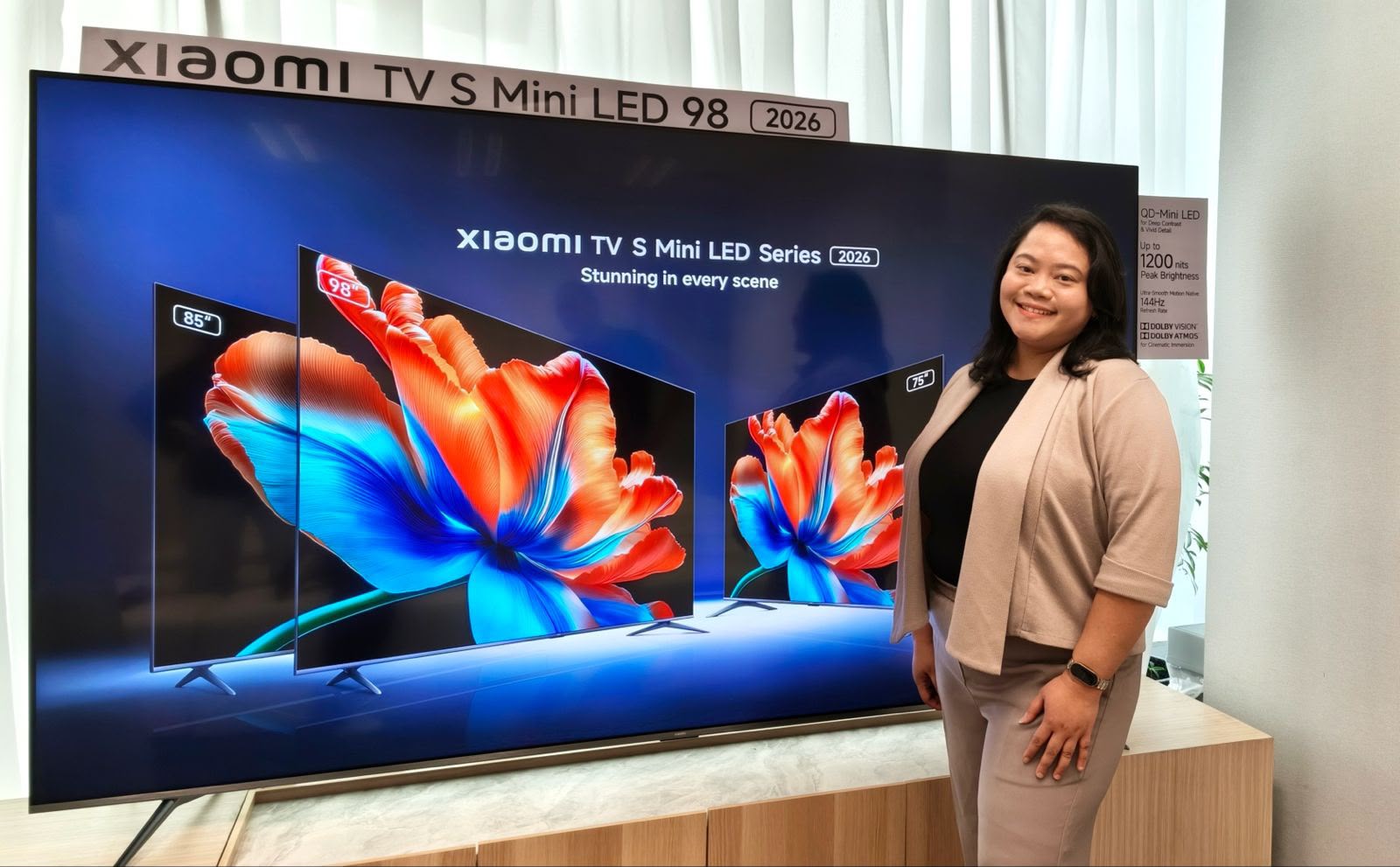 Xiaomi TV S Mini LED 2026 Hadirkan Pilihan Layar hingga 98 Inci, Intip Desain dan Fitur yang Ditawarkan