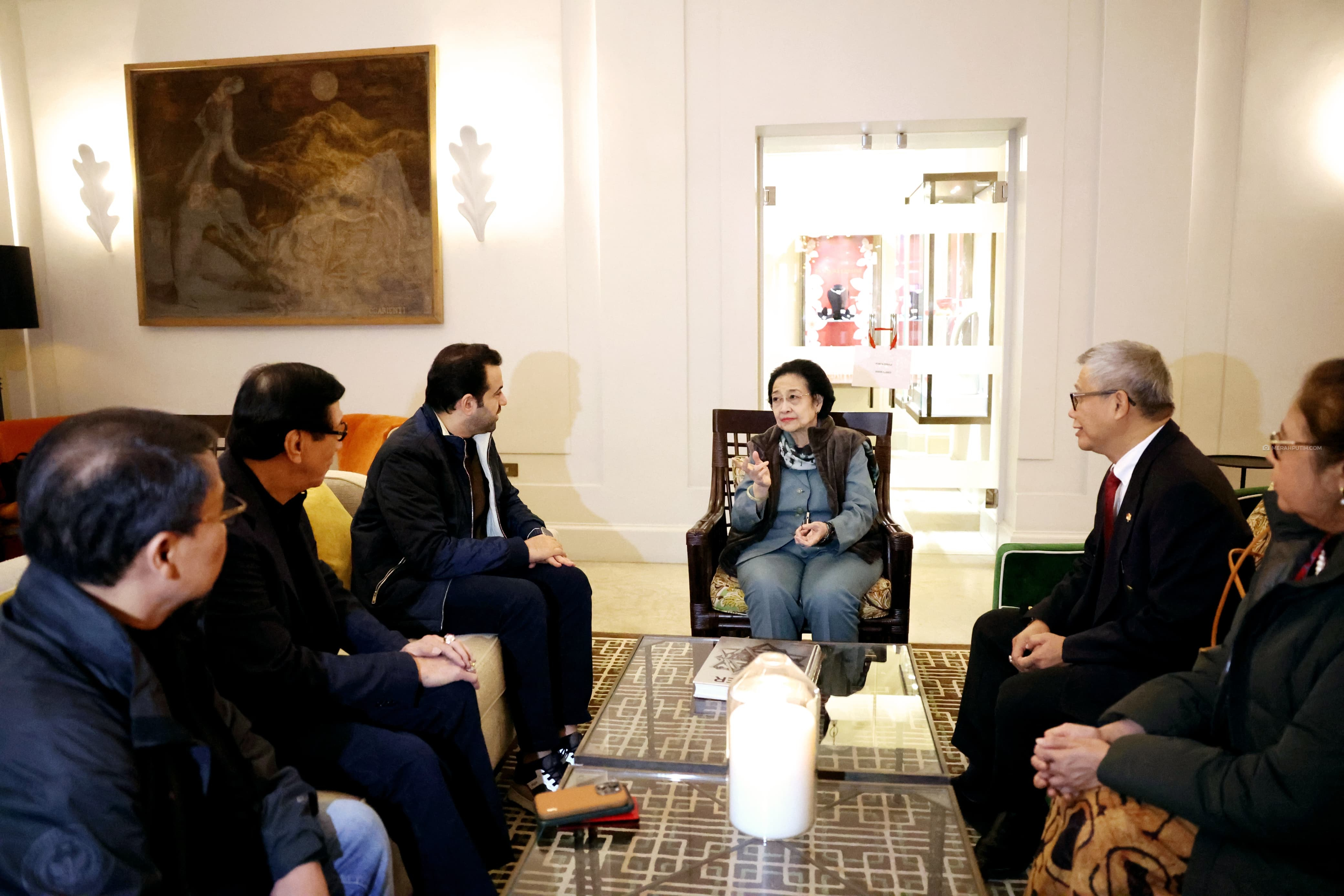 Megawati Hadiri Sidang Juri Zayed Award di Roma Italia