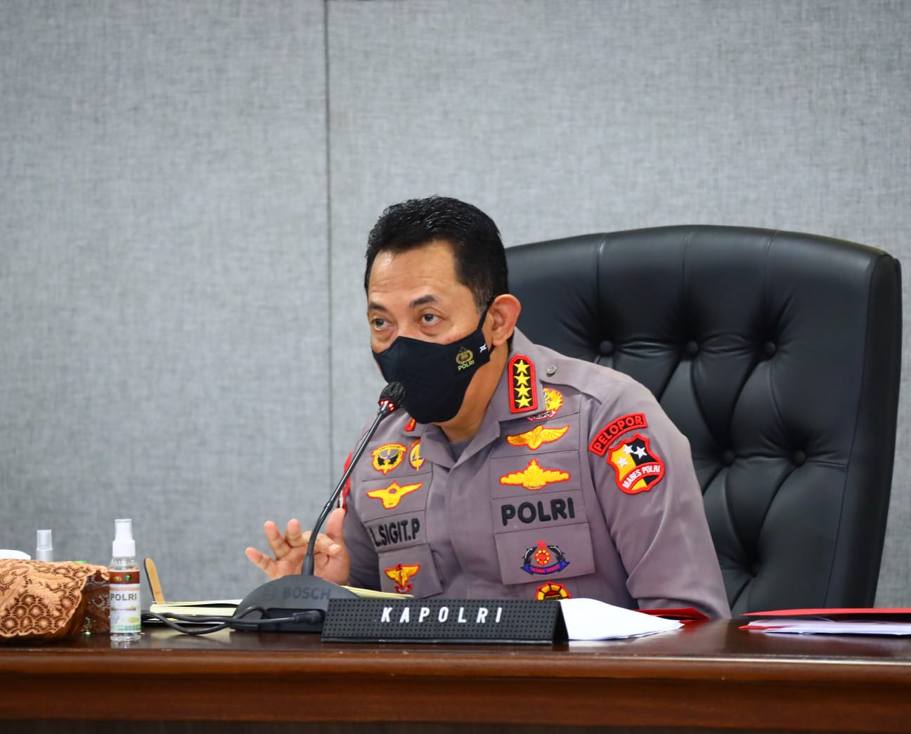 Kapolri Imbau Keluarga Korban Kebakaran Lakukan Identifikasi Jenazah