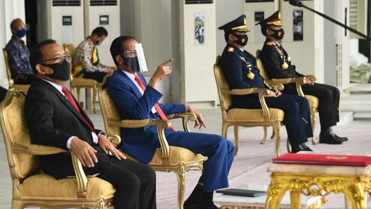 Ilustrasi - Presiden Joko Widodo saat menyaksikan geladi peringatan detik-detik Proklamasi Kemerdekaan (Foto: MP/Biro Pers Setpres)
