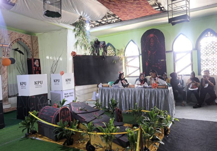 TPS 05 di Kota Bogor Bertema Halloween, Wamendagri: Agak Lain