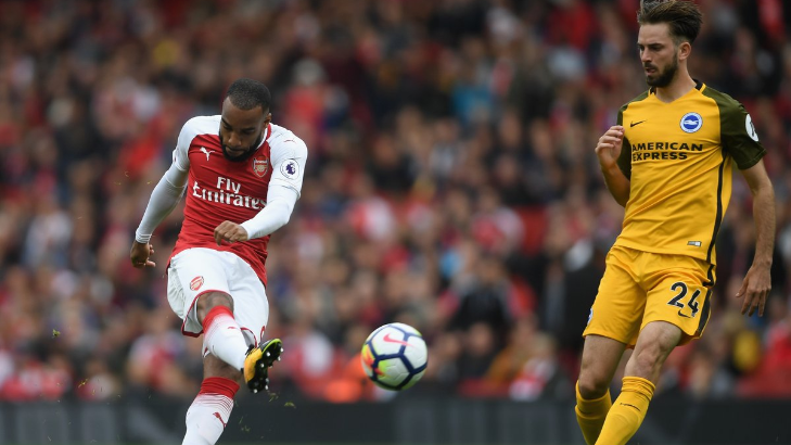 Kalahkan Brighton Hove & Albion, Arsenal Naik ke Peringkat Kelima