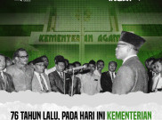 76 Tahun Lalu, Pada Hari Ini Kementerian Agama Resmi Didirikan di Indonesia