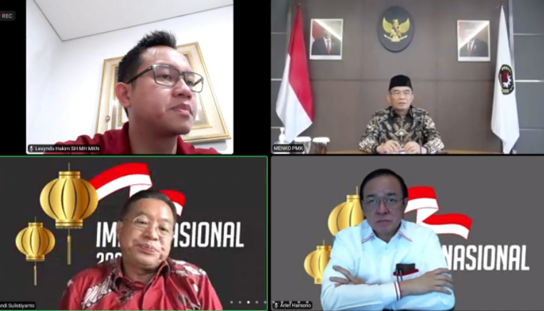 Imlek Nasional 2021: Peduli Pada Diri Sendiri, Masyarakat dan Bangsa