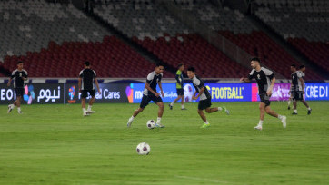 Latihan Timnas Indonesia Jelang Laga Lawan Arab Saudi di Stadion GBK