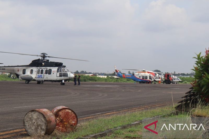 270 Hektar Lahan Gambut di Jambi Terbakar, Mabes Polri Kirim 5 Helikopter