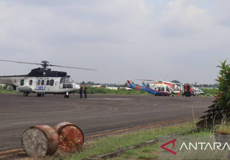 270 Hektar Lahan Gambut di Jambi Terbakar, Mabes Polri Kirim 5 Helikopter