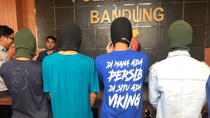 Polresta Bandung Ringkus Pengeroyok Ricko Andrean