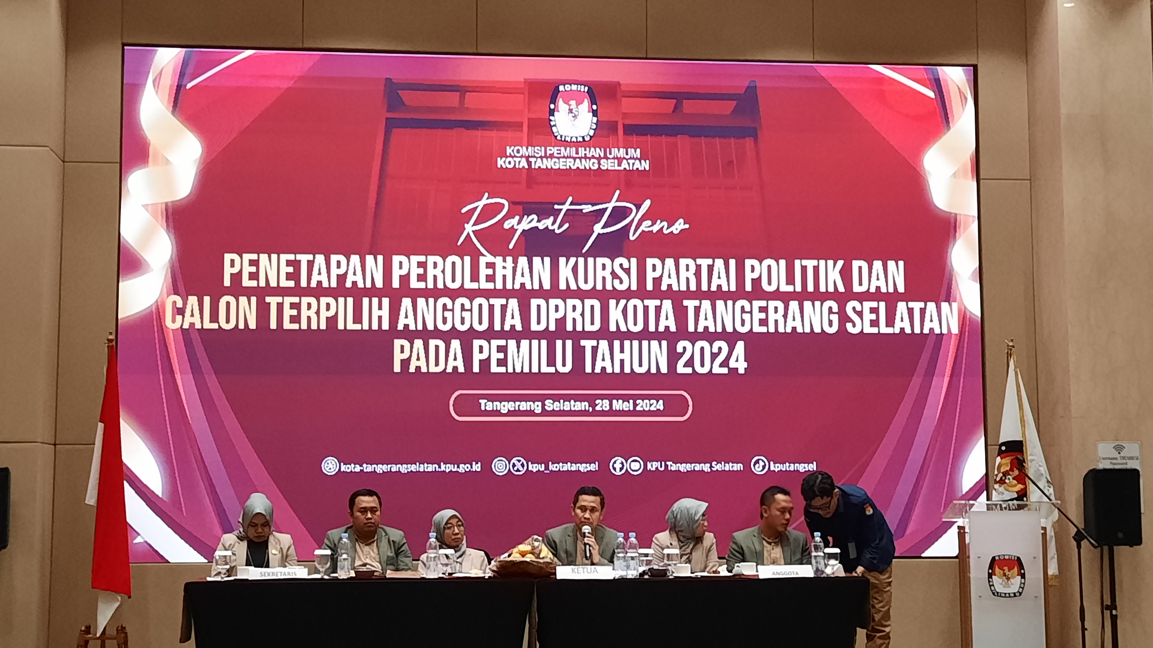 10 Partai Raih Kursi di DPRD Tangsel, Hanura Hilang, PPP dan NasDem Masuk