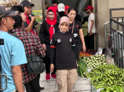Siti Atikoh Blusukan ke Pasar, Janji Bawa Keluhan Pedagang ke Ganjar