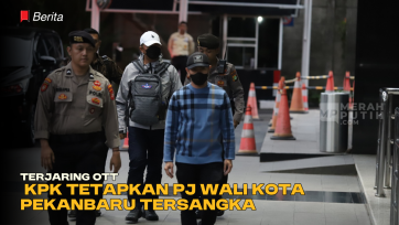 Terjaring OTT, KPK Tetapkan Pj Wali Kota Pekanbaru Tersangka