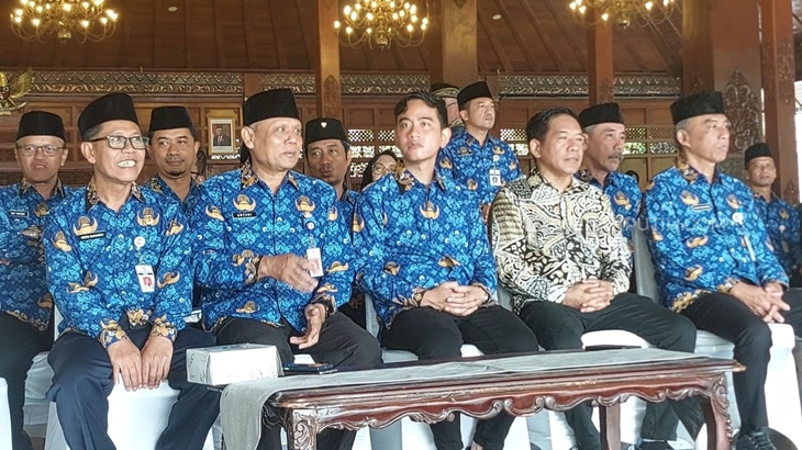 Tidak Berkampanye Lagi, Gibran Ikut Upacara HUT Ke-52 Korpri dan Ikrar Netralitas ASN