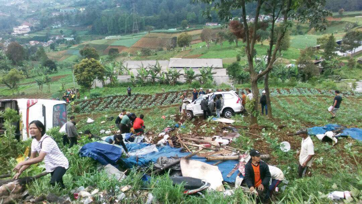 Korban Kecelakaan Cianjur Bertambah