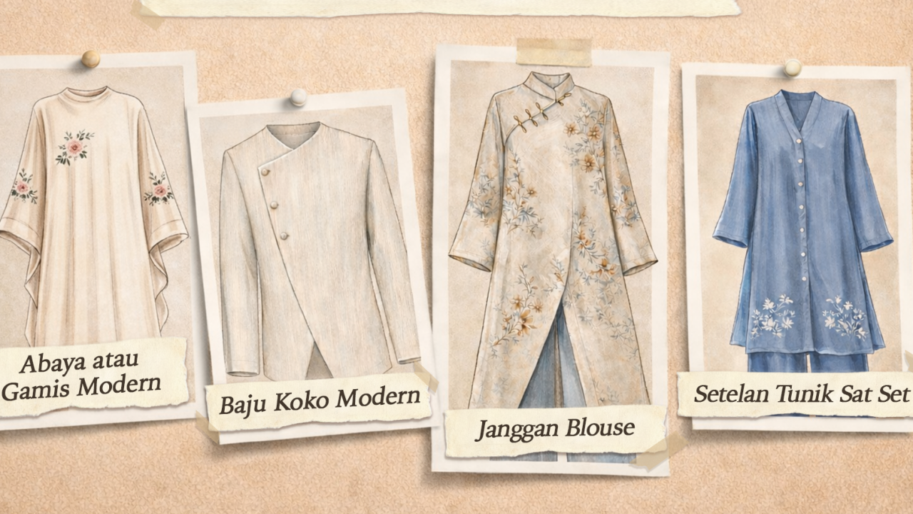 4 Tren Baju Lebaran 2026 yang Diprediksi Populer, dari Abaya hingga Koko Modern