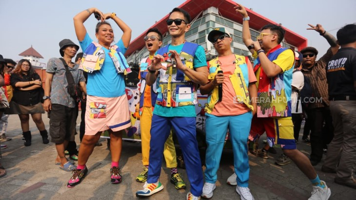 Project Pop Ajak Goyang Bebas di Synchronize Festival 2023