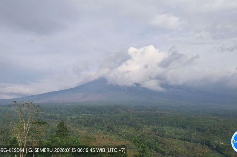 Awan Panas Semeru 5 KM ke Arah Besuk Kobokan, Area Bahaya Diperluas Hingga 17 KM