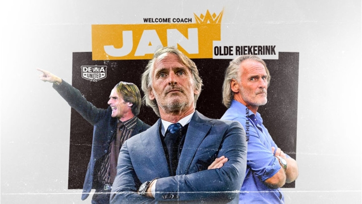 Dewa United FC Tunjuk Jan Olde Riekerink sebagai Pelatih Gantikan Nil Maizar