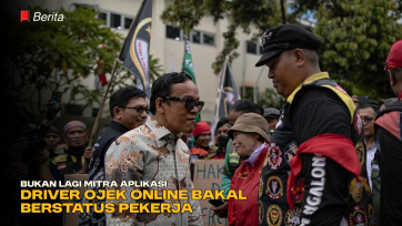 Bukan Lagi Mitra Aplikasi, Driver Ojek Online Bakal Berstatus Pekerja