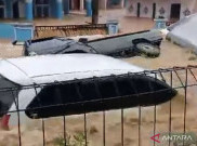 6 Mobil Hanyut di Palabuhanratu Tersapu Luapan Sungai Cikaso