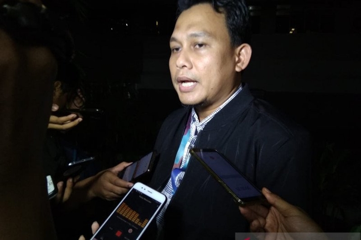 Plt Juru Bicara KPK Ali Fikri. (Antara/Benardy Ferdiansyah)