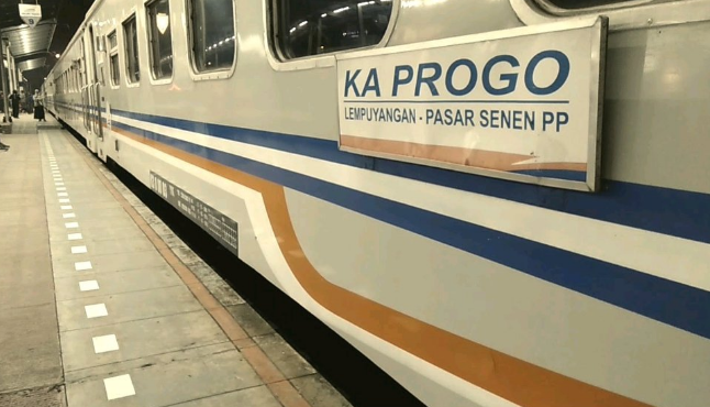Mulai Hari Ini, Perjalanan KA Progo Relasi Lempuyangan-Pasar Senen Dihentikan
