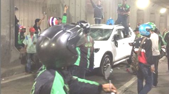 Tersangka Perusak Mobil di Underpass Senen Jadi Enam Orang
