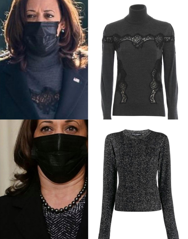 Sweater Dolce & Gabbana yang merupakan koleksi lama (Foto: Instagram/@kamalascloset)