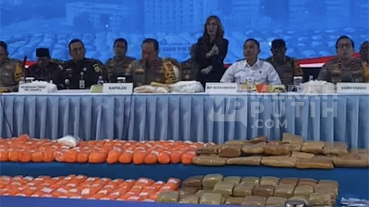 Polisi Gagalkan Peredaran Narkoba Senilai Rp 1,3 T di Jabodetabek, 4,5 Juta Jiwa Nyaris Jadi Korban