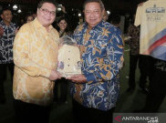 Ditemui Airlangga, SBY Bakal Dukung Pemerintahan Jokowi?