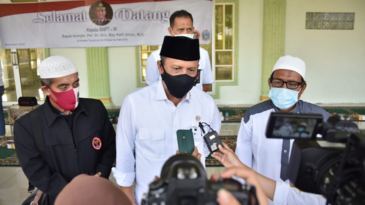 Kepala BNPT Komjen Boy Rafli Amar (tengah). (Foto: MP/Istimewa)