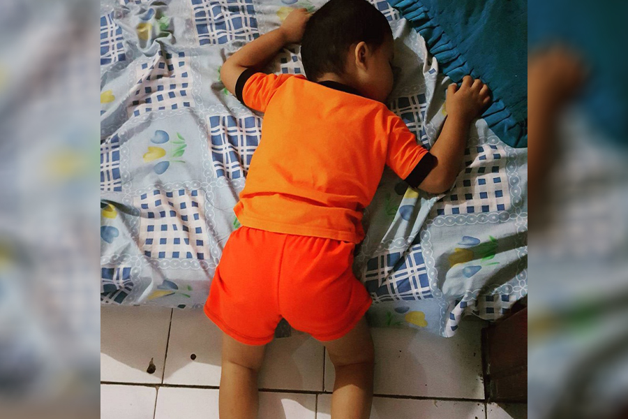 Tidur. (Instagram/bossdaris)