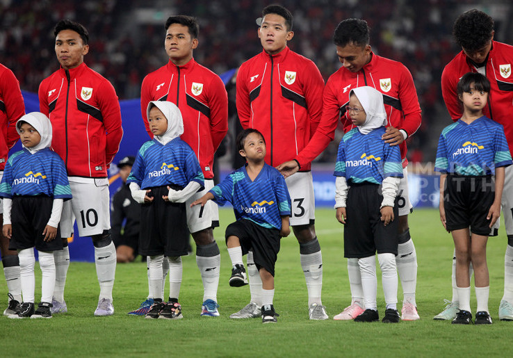 Wajah Bahagia Anak-anak Player Escort Piala AFF 2025 Dampingi Timnas Indonesia U-23