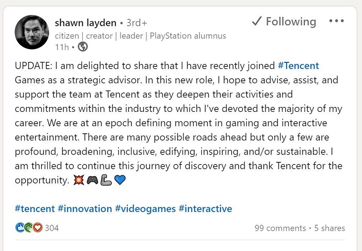 shawn layden