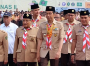 Jokowi Hadiri Pembukaan Perkemahan Pramuka Ma'arif NU