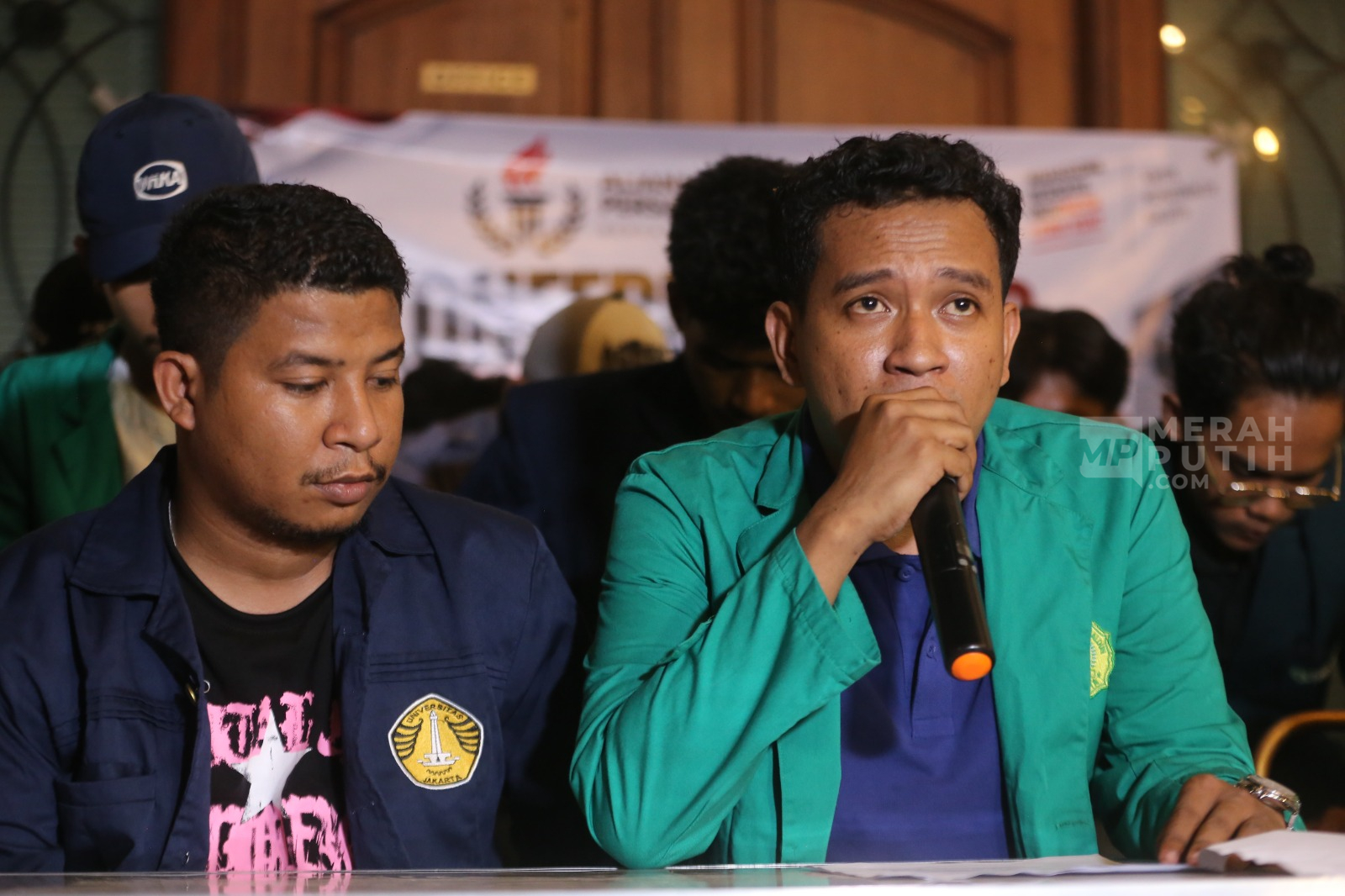 Mahasiswa Aliansi BEM Persatuan Se-Jakarta Raya Beri Respon Aksi Demo AMPB Pati 