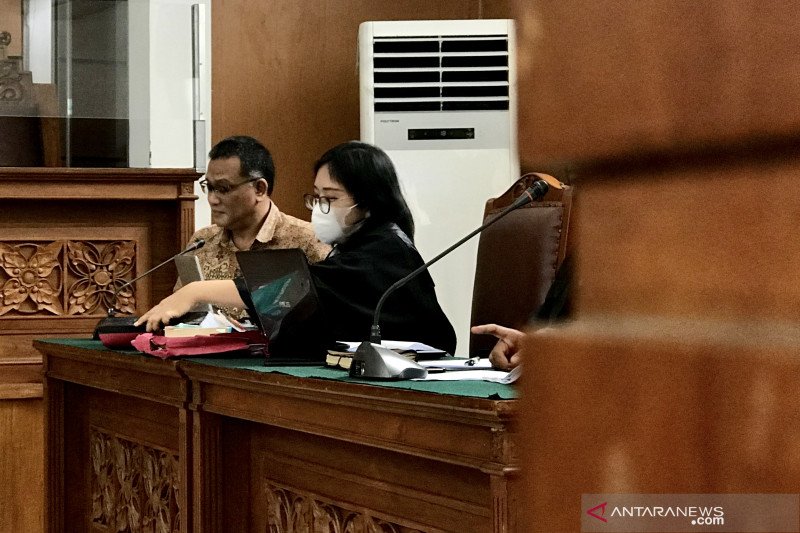 Sidang Jumhur Hidayat. (Foto: Antara)