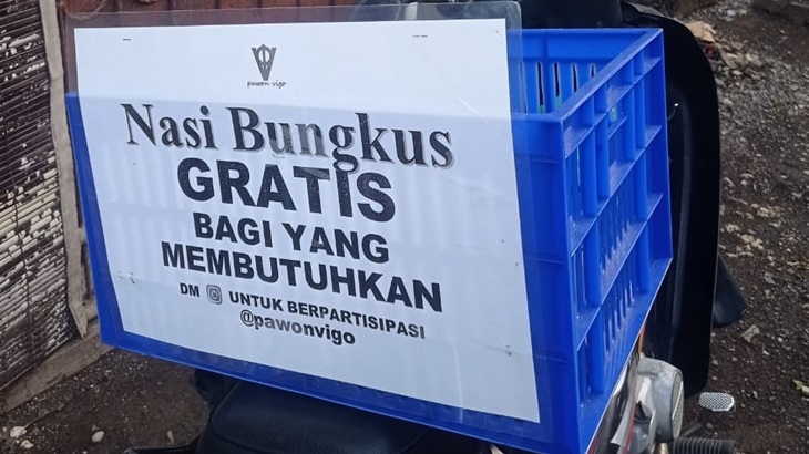 Sosok Jagoan Negeri Aing di Balik Aksi Sosial Berbagi Nasi Gratis di Nusa Dua Bali