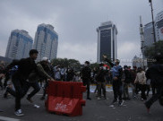 Aksi Demonstrasi 1 Tahun Jokowi Hasilkan 2,1 Ton Sampah