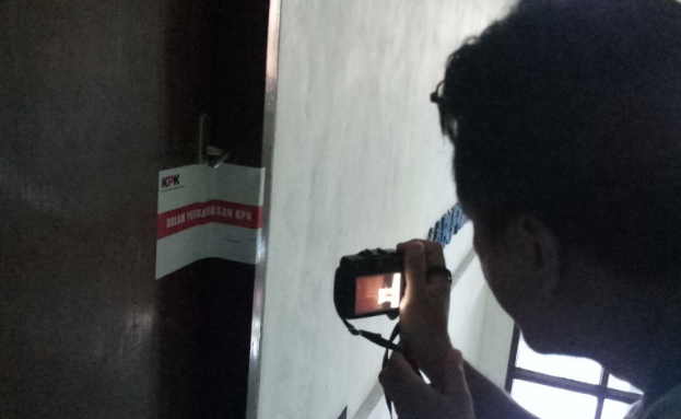 Salah Satu Ruangan di Kantor Pemkab Sidoarjo Disegel KPK