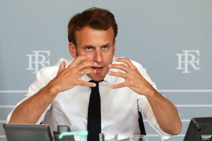 Presiden Prancis Emmanuel Macron (REUTERS/POOL)