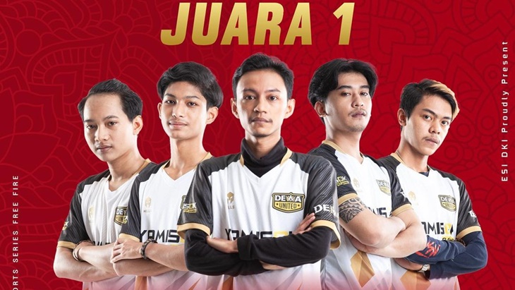 Dewa United Juara ESI DKI Jakarta Esports Series