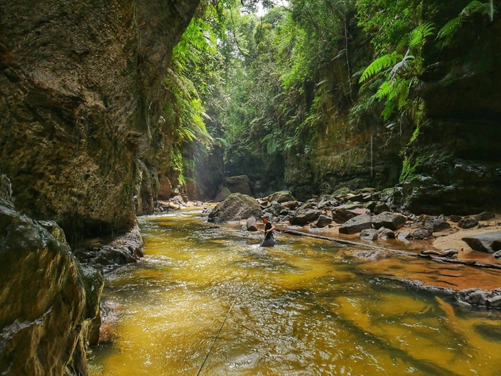 Sungai Gulamo. (Foto: instagram.com/yul_achyar)